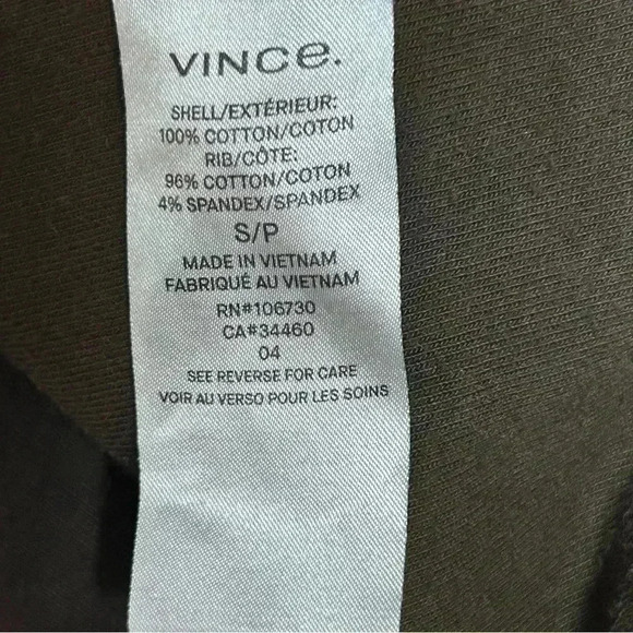 Vince Velour Long Sleeve Crewneck Pullover - Picture 6 of 6